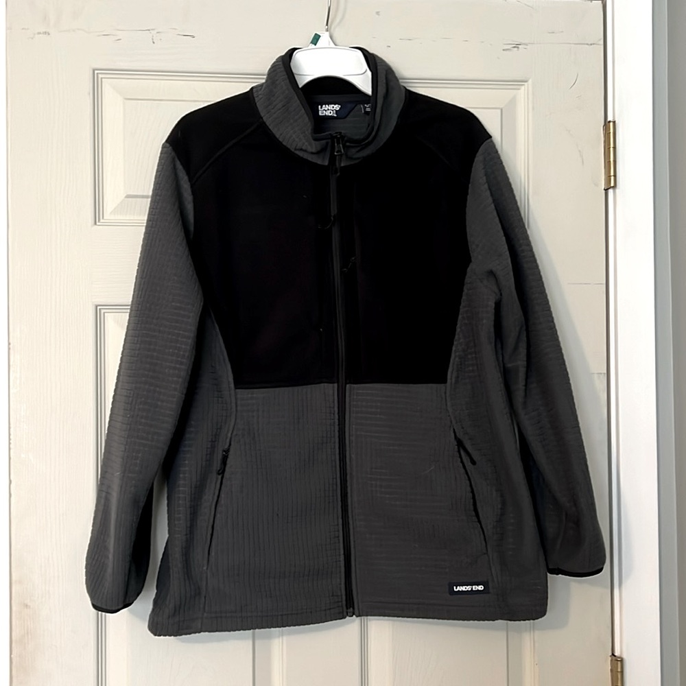 Lands End ladies petite large fleece